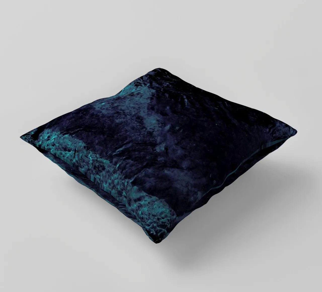 Abstract Blue cuscino da Sebastian Hilgetag