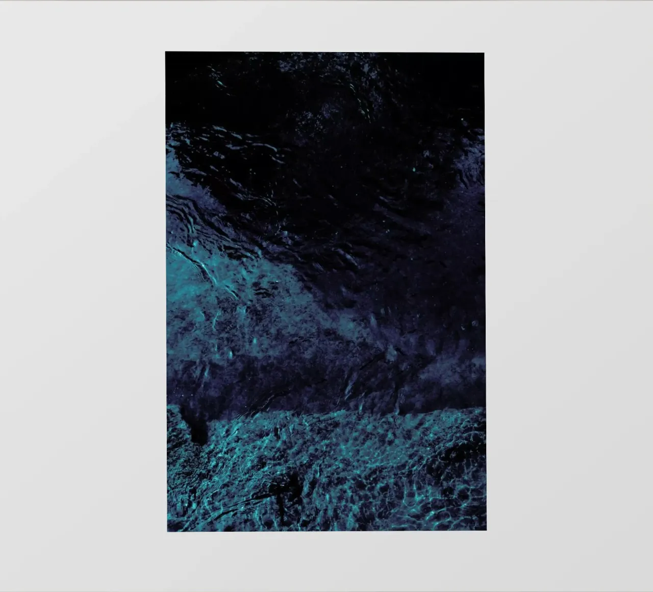 Abstract Blue telo in pvc da Sebastian Hilgetag