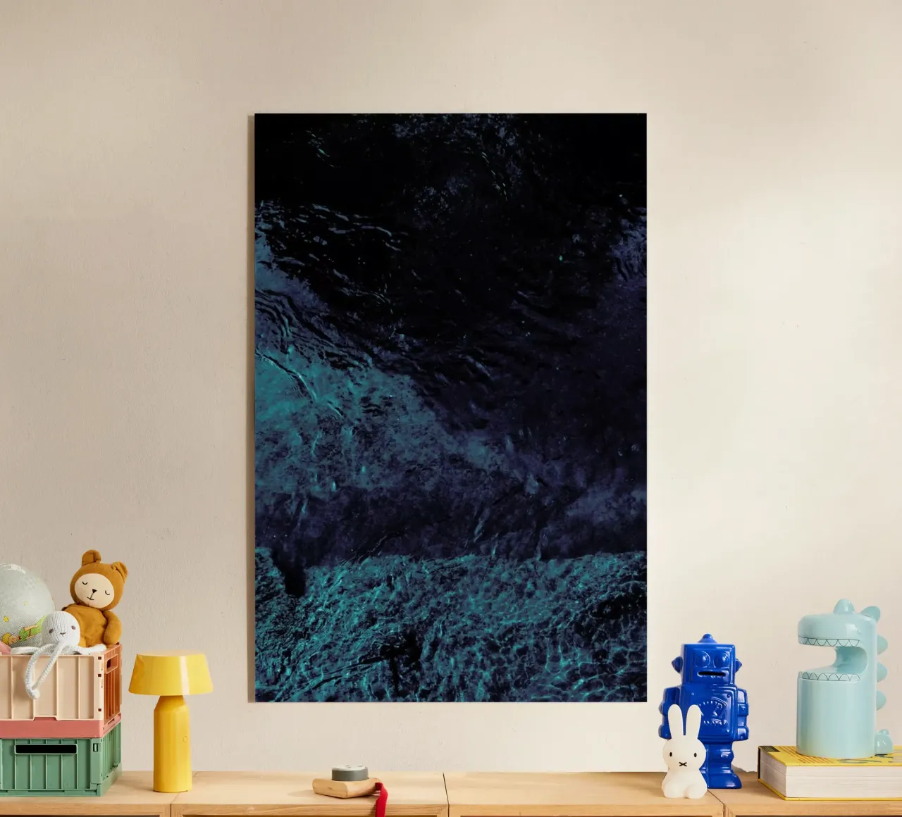 Abstract Blue plexiglass da Sebastian Hilgetag