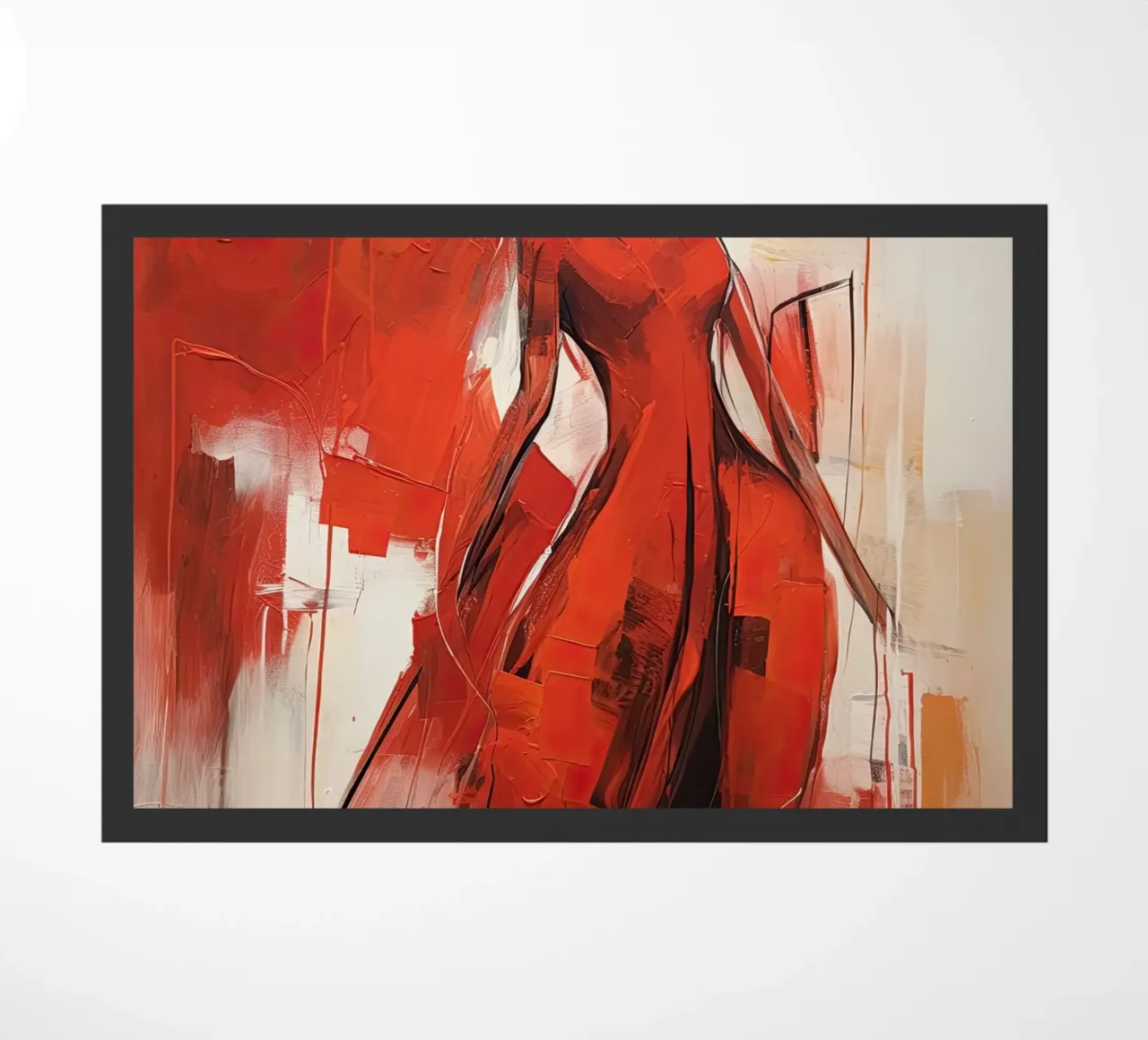 Signora in rosso zerbino da Imagine