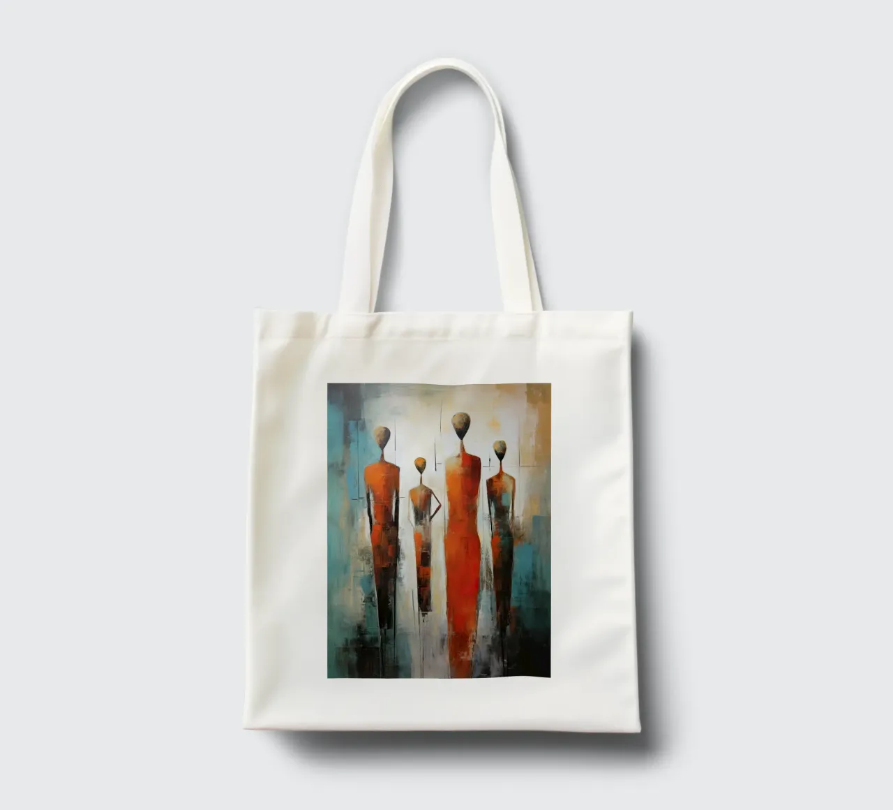 Abstract form tote bag by Imagine