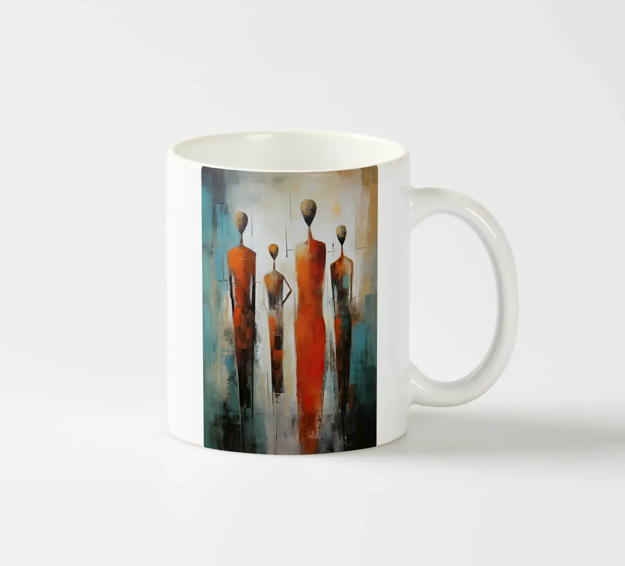 Forma astratta tazza in ceramica da Imagine