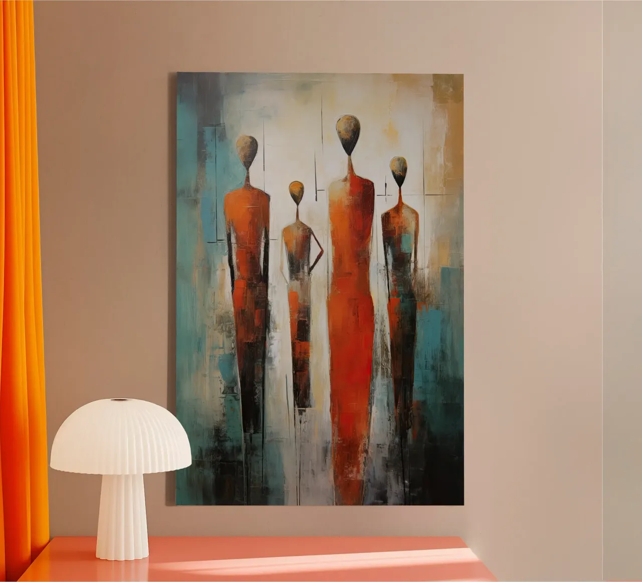 Abstract form canvas by Imagine