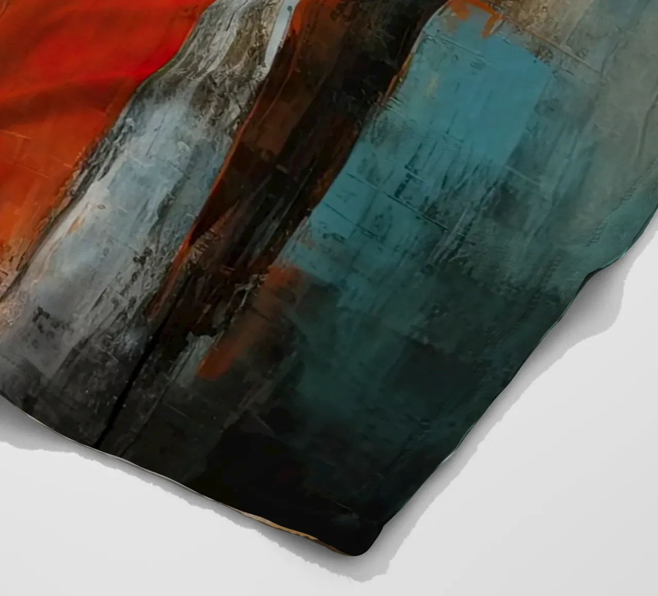 Forma astratta coperta in pile da Imagine