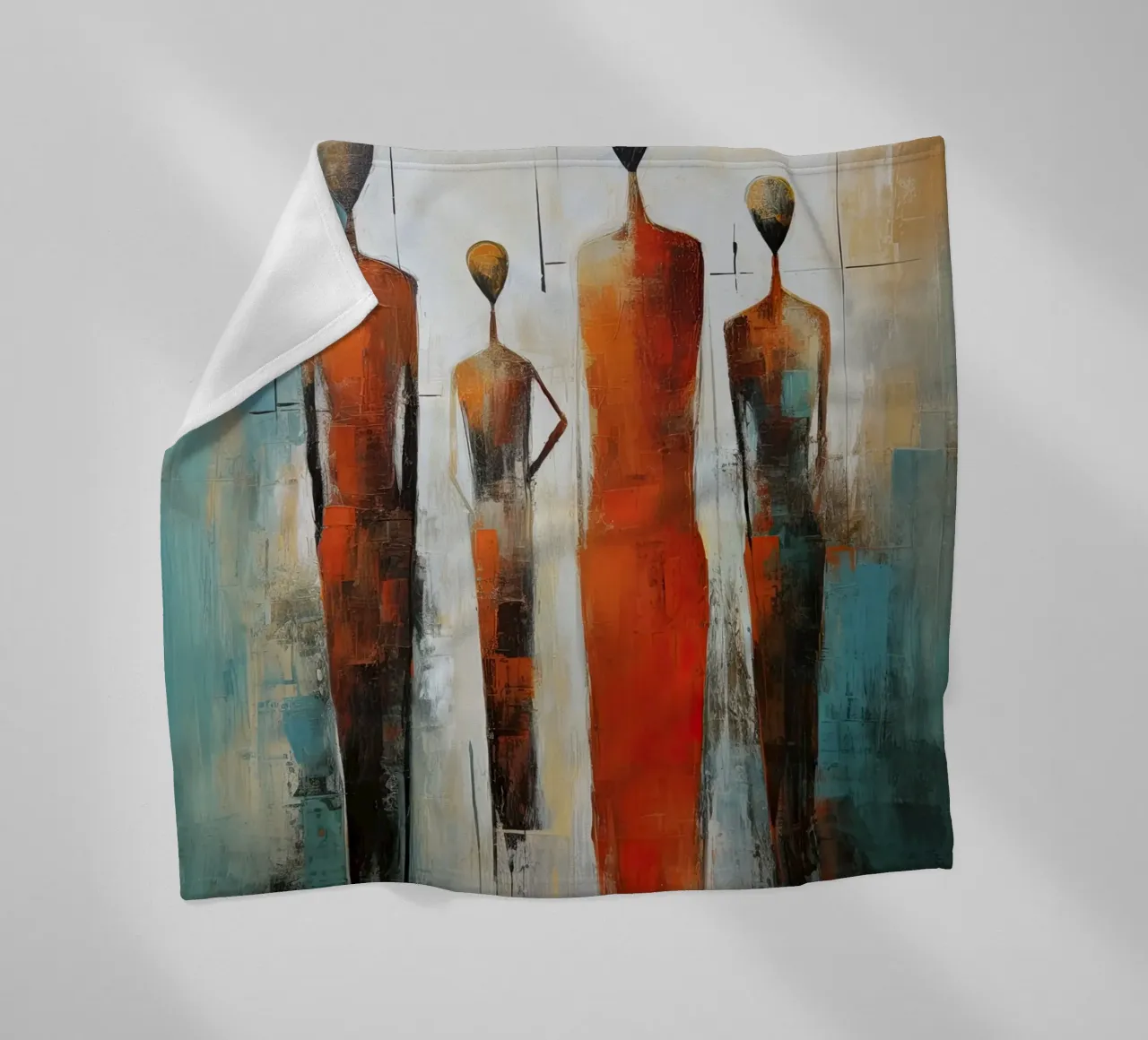 Forma astratta coperta in pile da Imagine