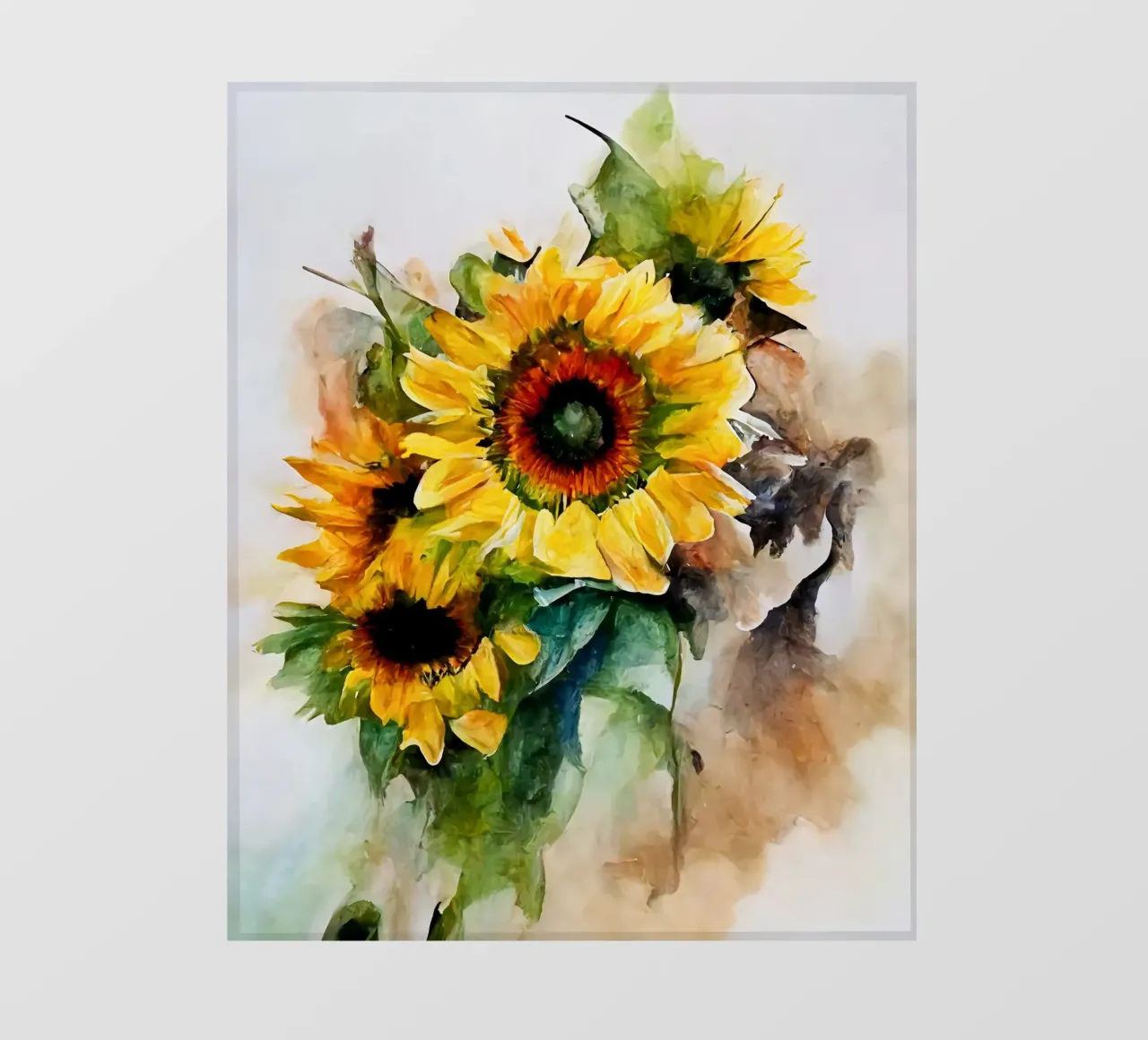 Girasoli telo in pvc da Imagine