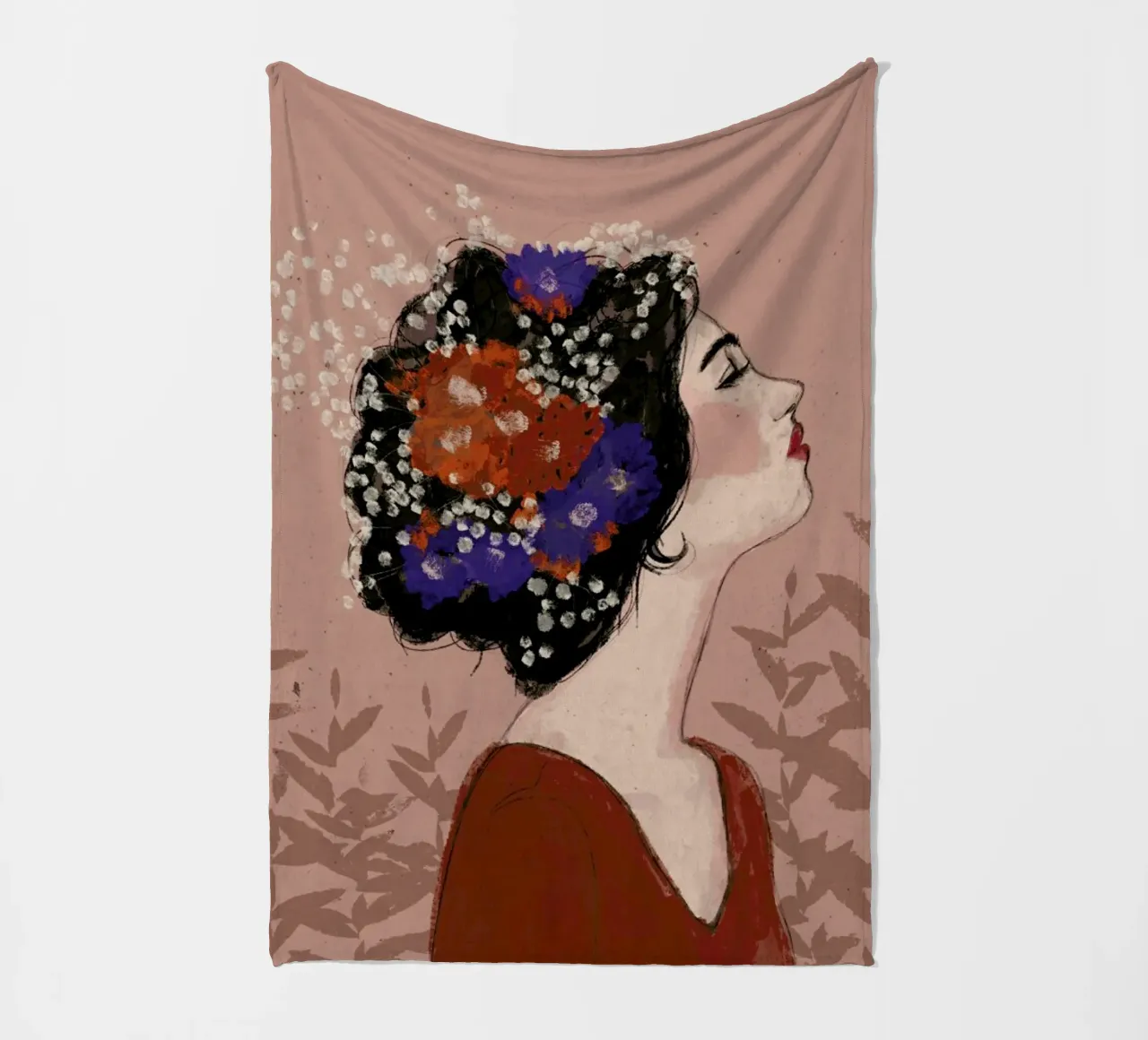 Summer Night Fleecedecke von treechild