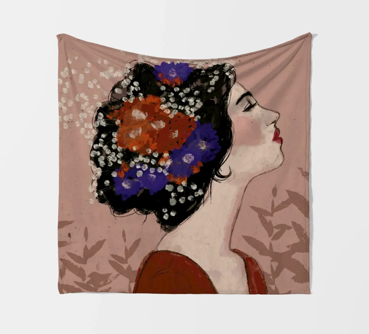 Summer Night Fleecedecke von treechild