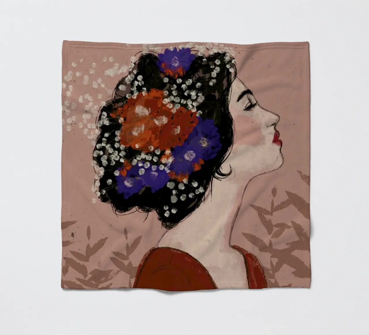 Summer Night Fleecedecke von treechild