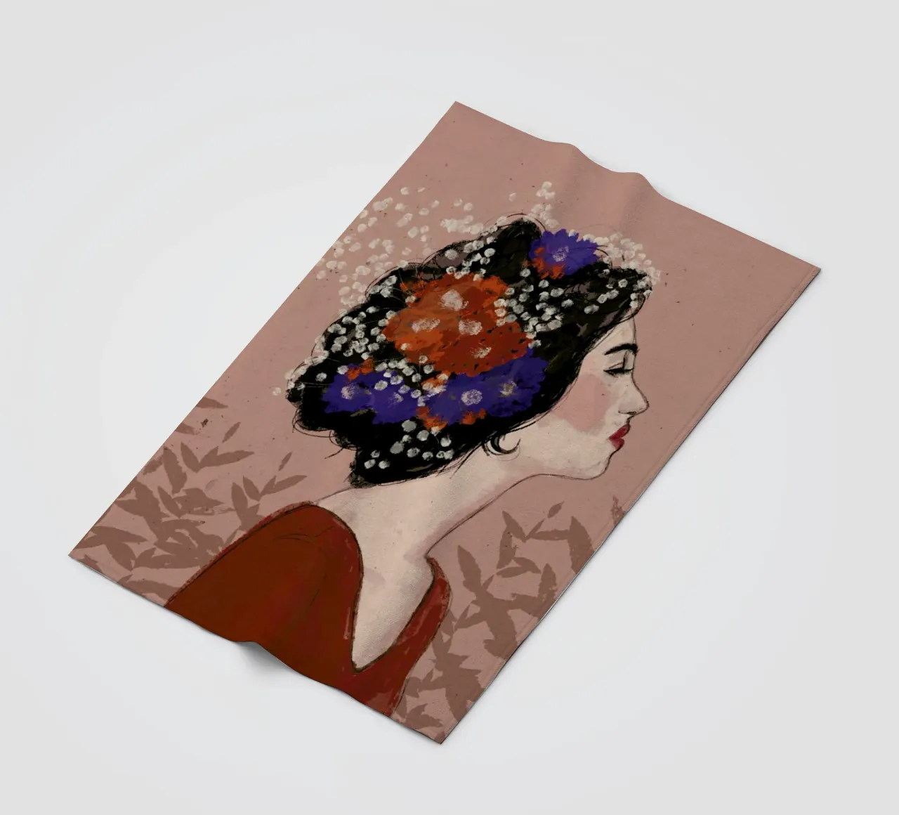 Summer Night Fleecedecke von treechild