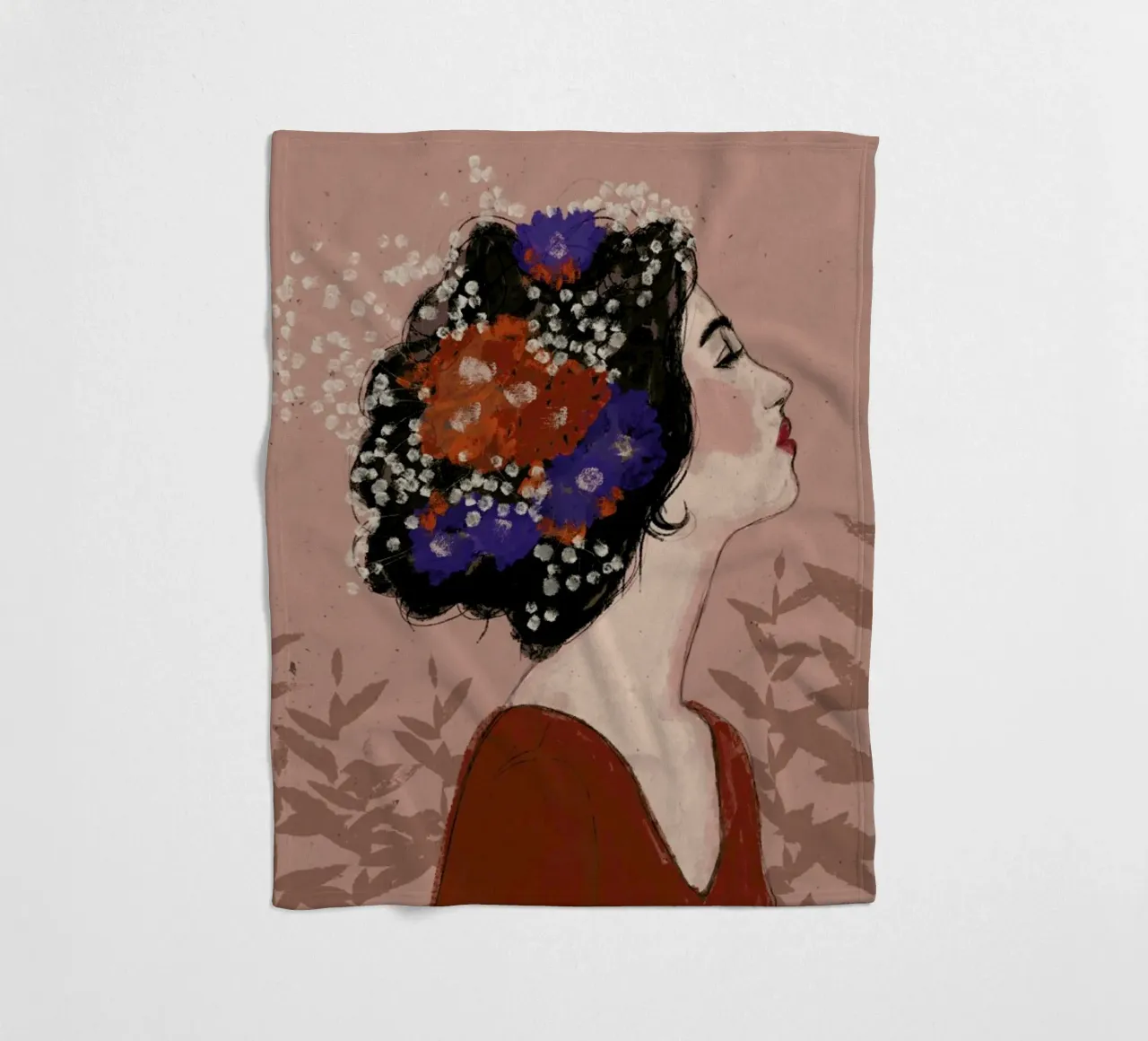 Summer Night Fleecedecke von treechild