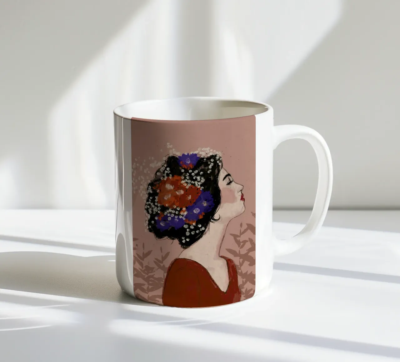 Summer Night ceramic mug by treechild
