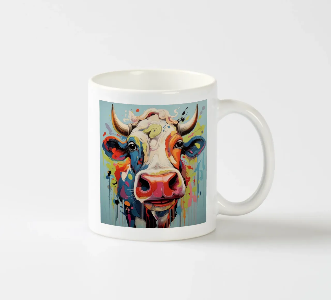Koe tazza in ceramica da Imagine