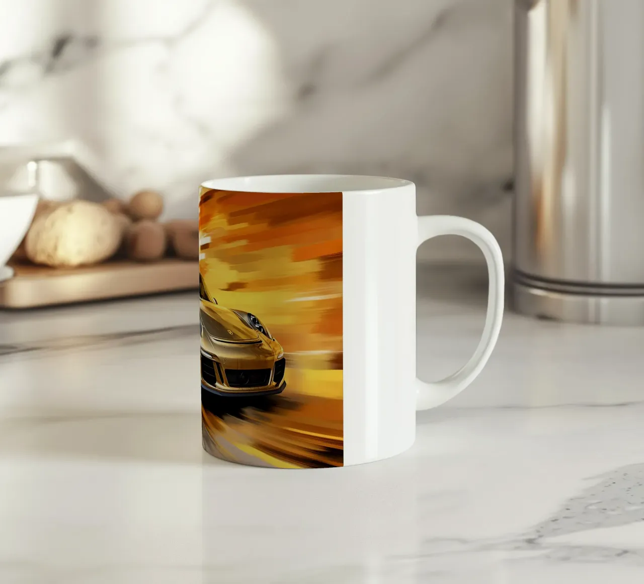 Auto d'epoca tazza in ceramica da Imagine