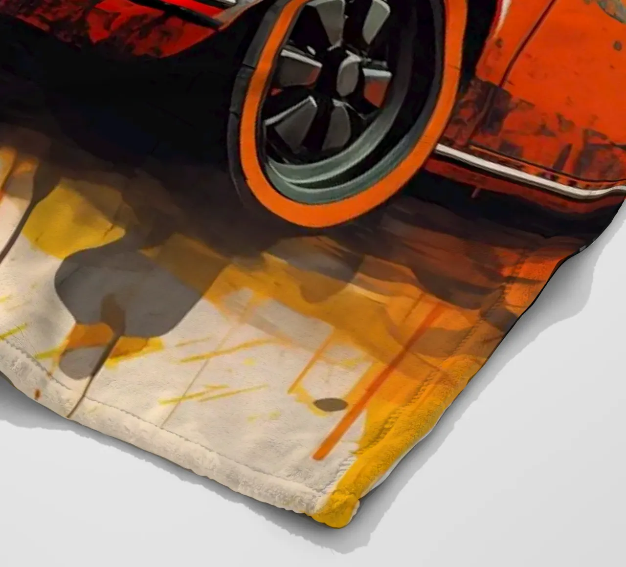 Auto d'epoca coperta in pile da Imagine