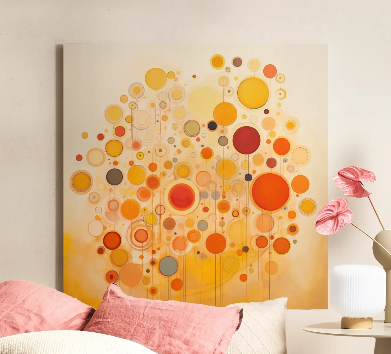 Bubbles canvas by Imagine