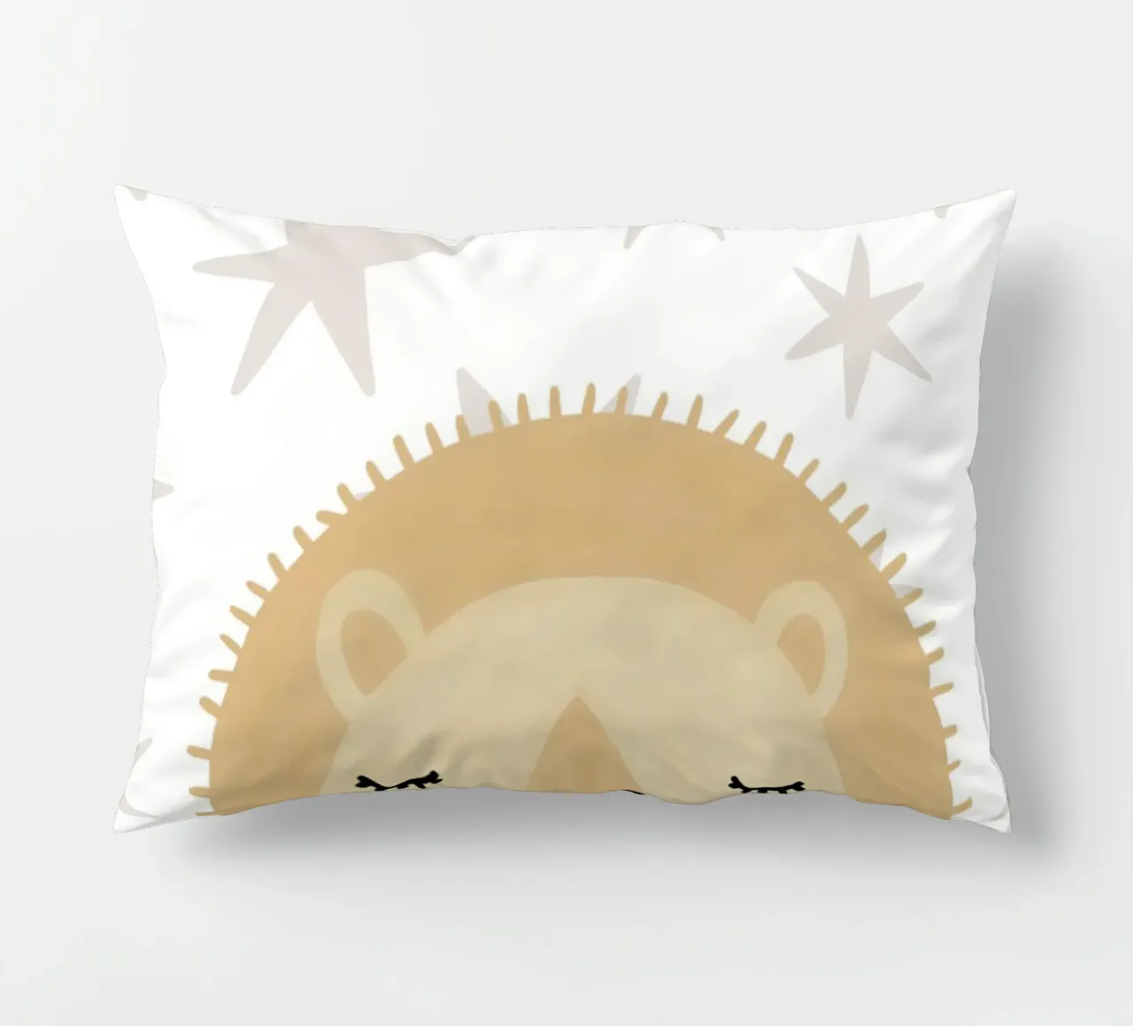 Leeuwenprint voor babykamer, Schattige Kids Muurkunst, Safari Print kussen van Little Lola
