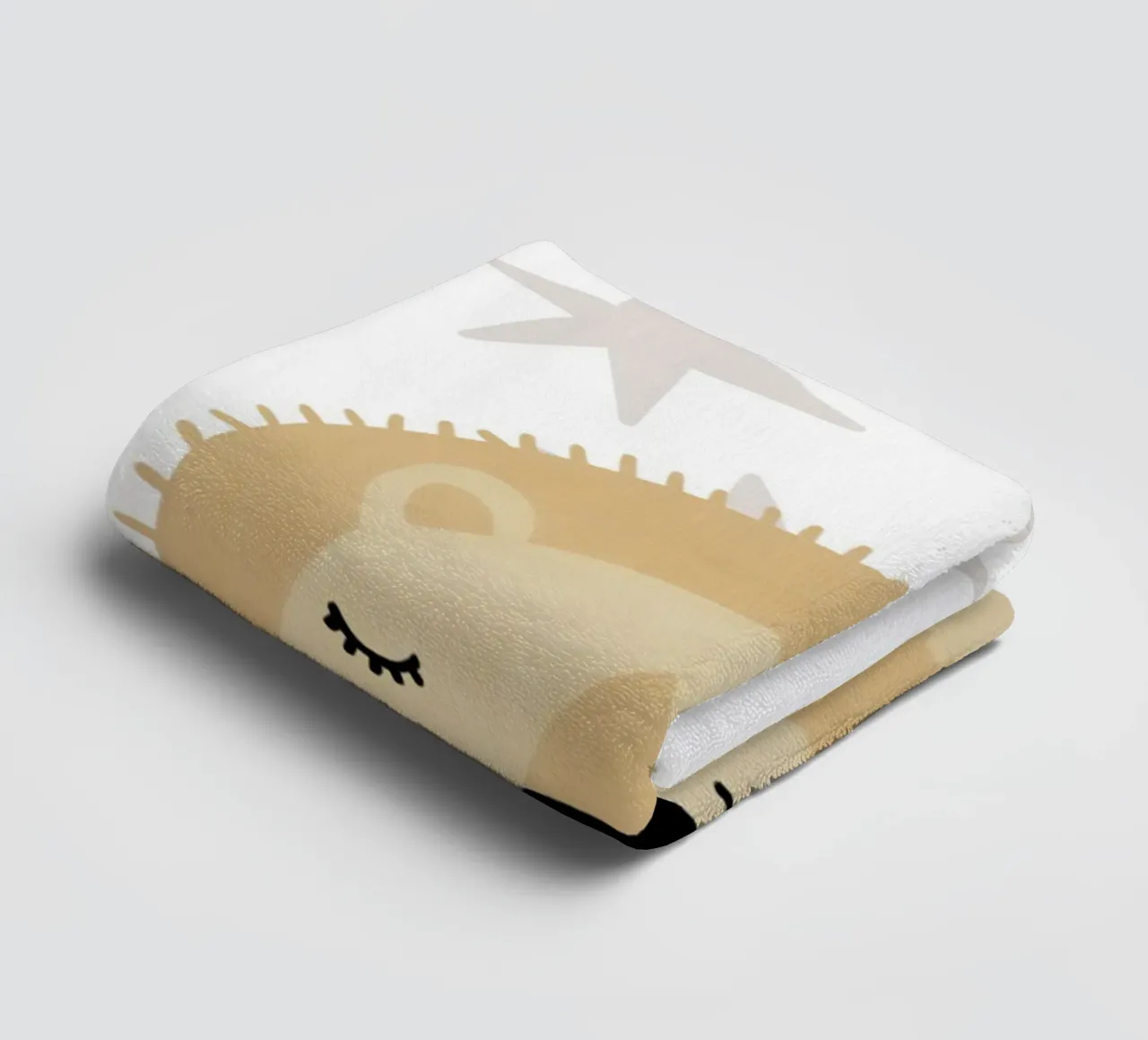 Lion Print for Nursery, Cute Kids Wall Art, Safari Print towel by Little Lola