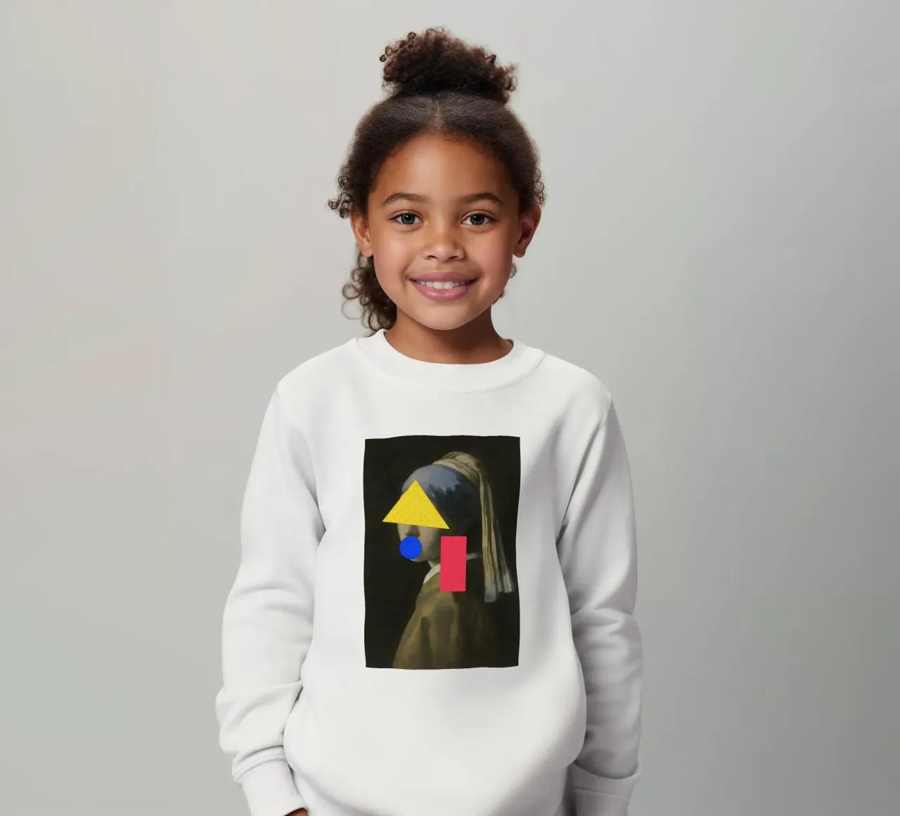 Neon Vermeer – Geometric Disruption felpa bambino da CNTRL