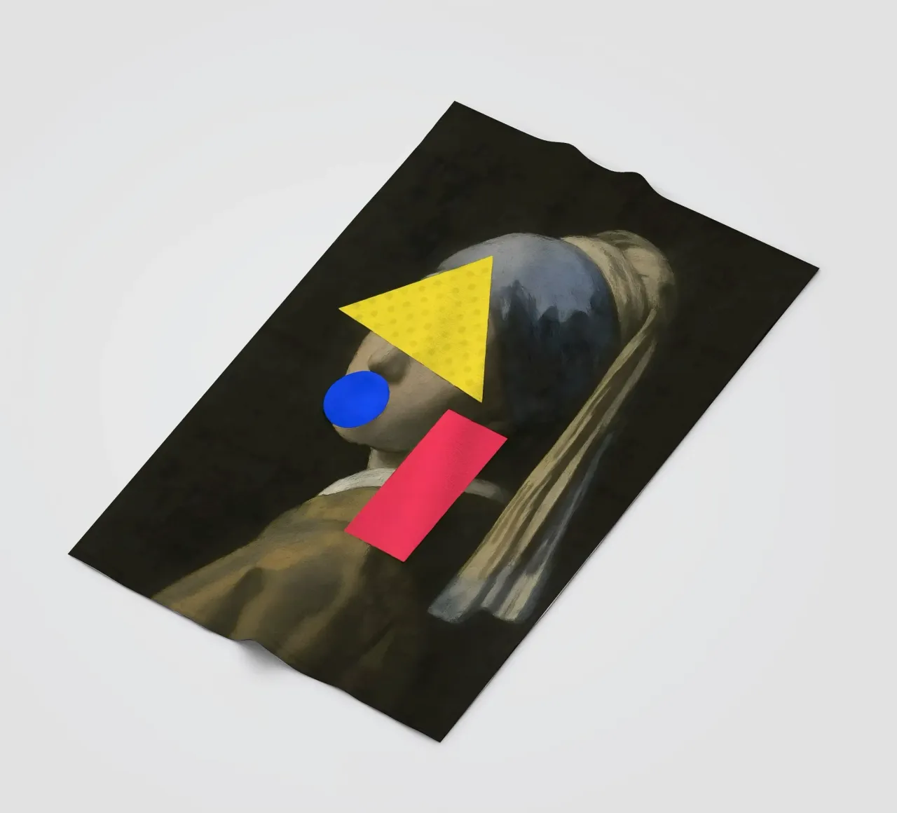 Neon Vermeer – Geometric Disruption coperta in pile da CNTRL