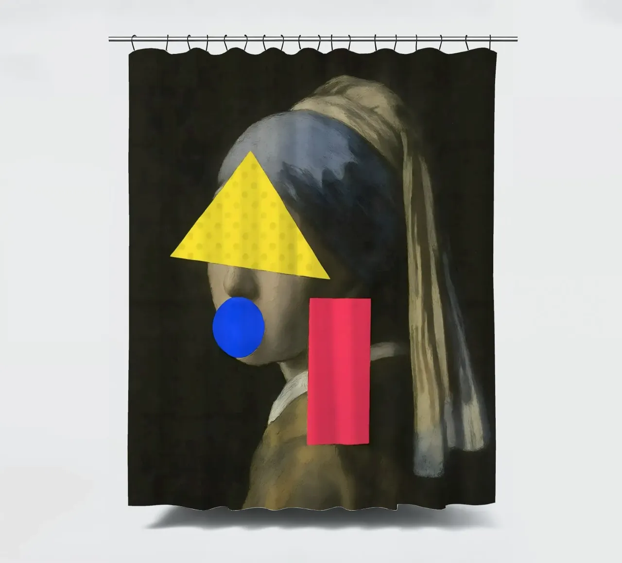 Neon Vermeer – Geometric Disruption tenda da doccia da CNTRL