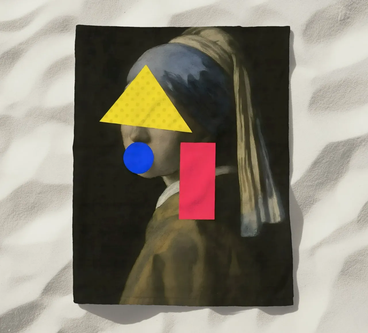 Neon Vermeer – Geometric Disruption telo mare da CNTRL