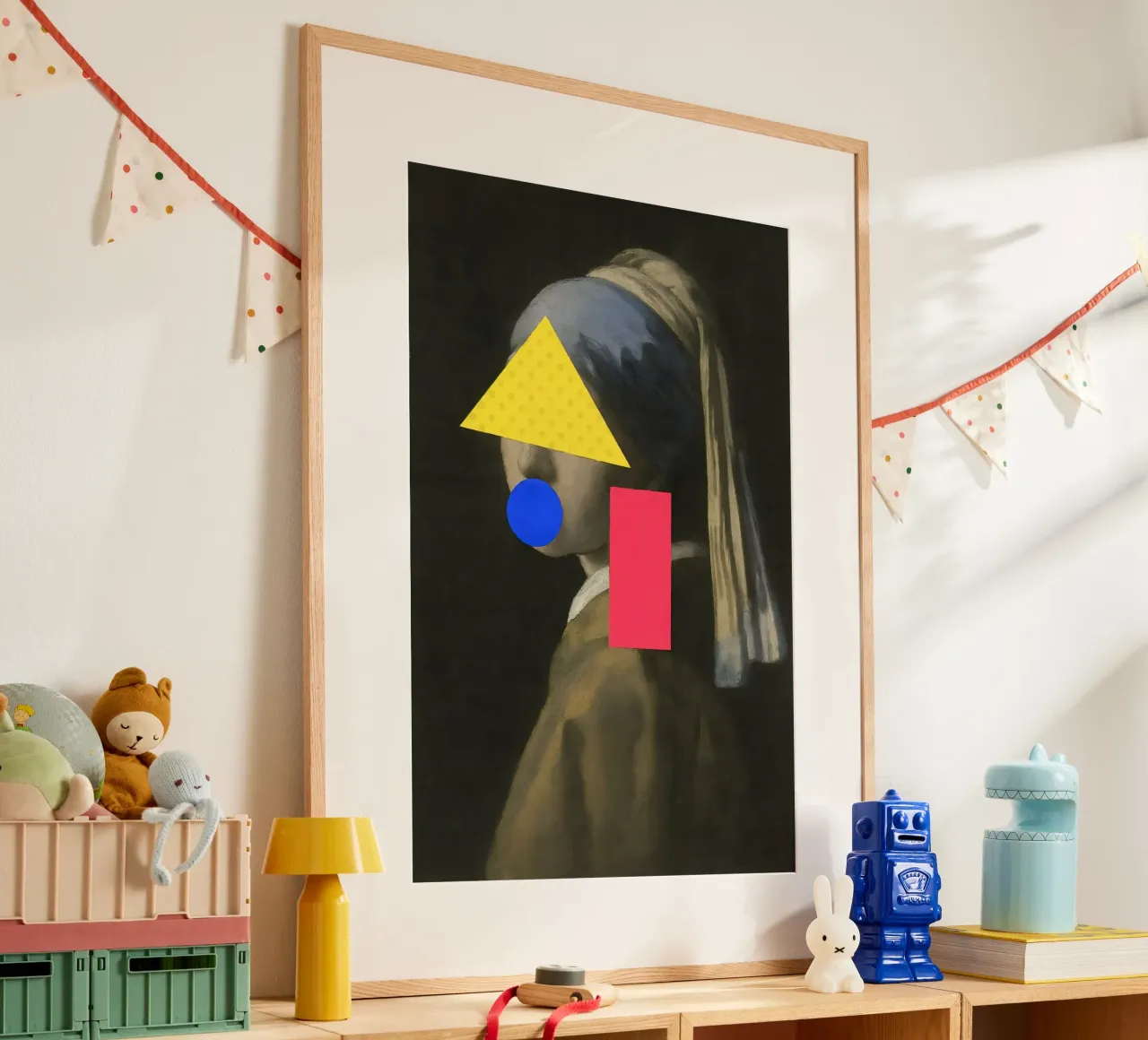 Neon Vermeer – Geometric Disruption carta hahnemühle da CNTRL