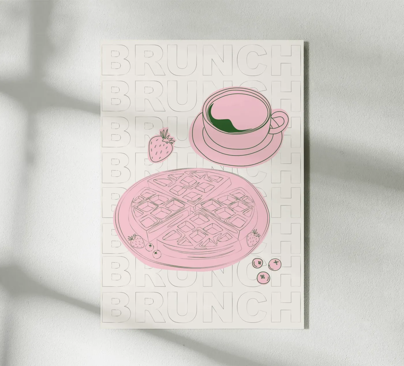 Waffles plexiglass da Sunday Brunches