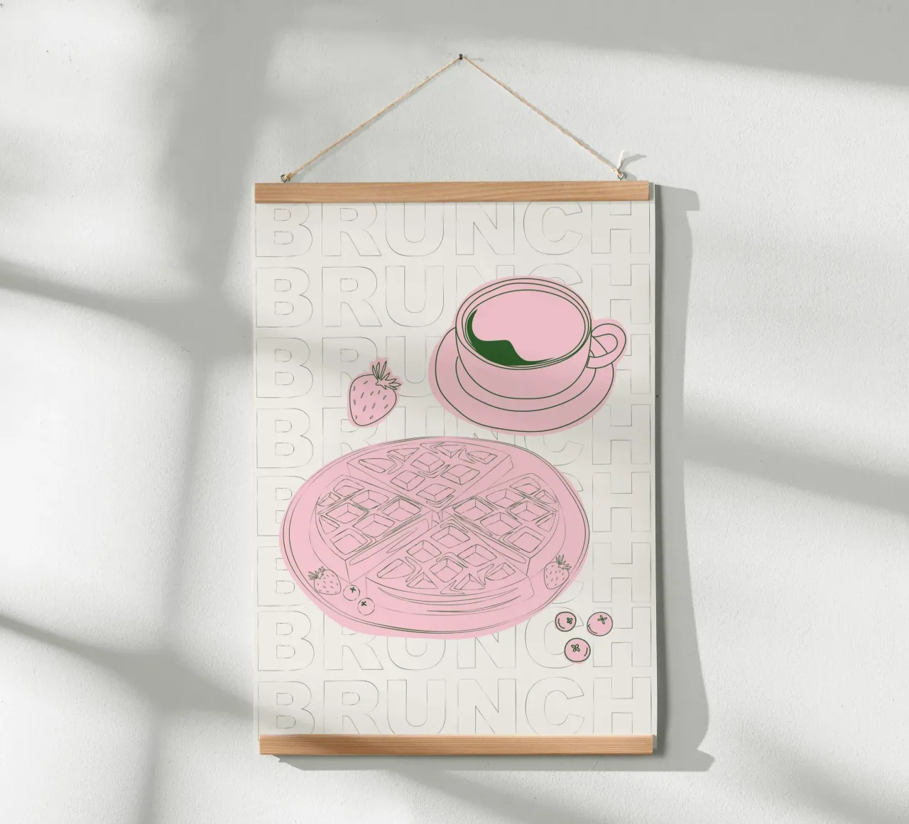 Waffles poster da Sunday Brunches