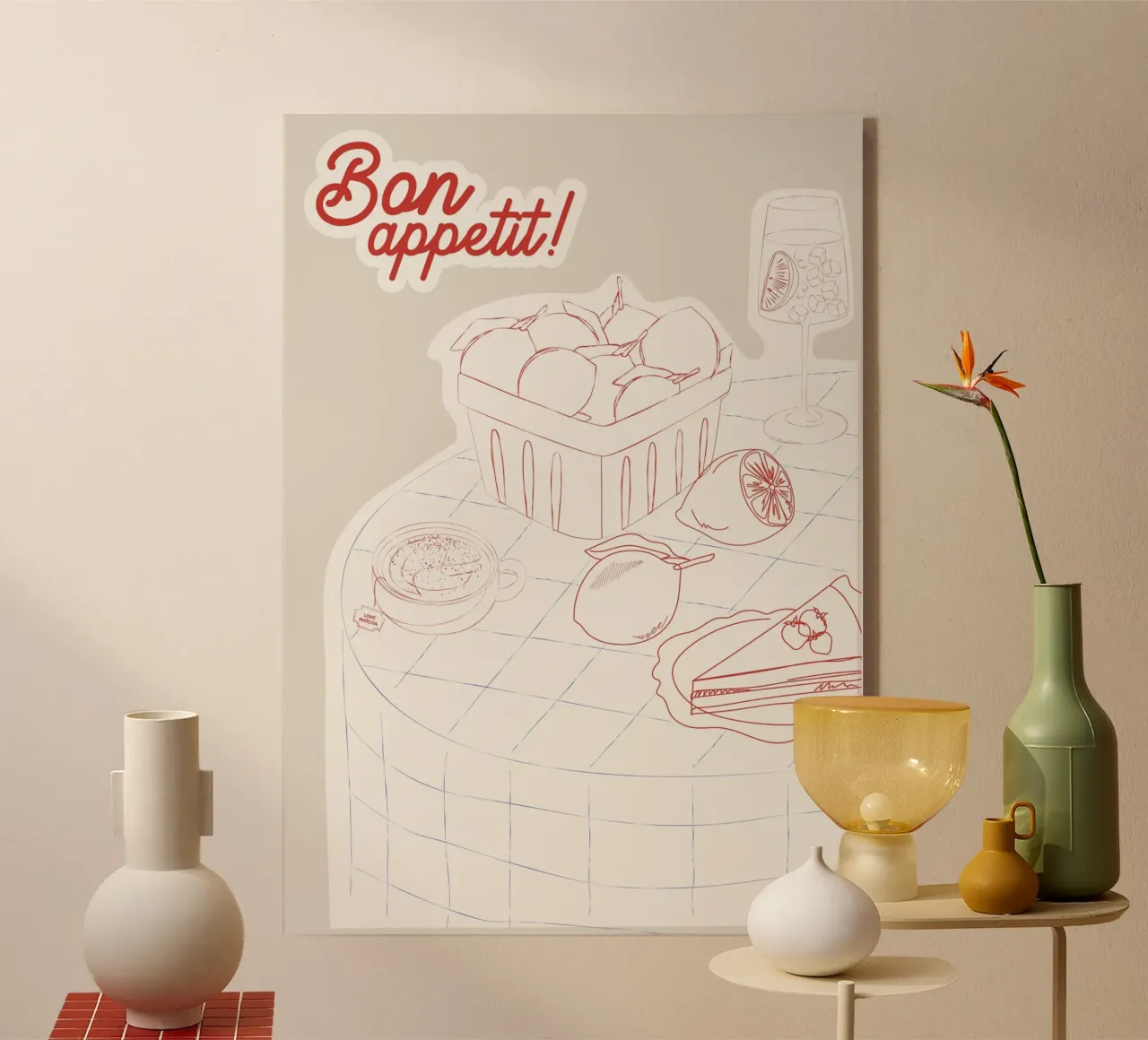 Bon Appetit! plexiglass da Sunday Brunches