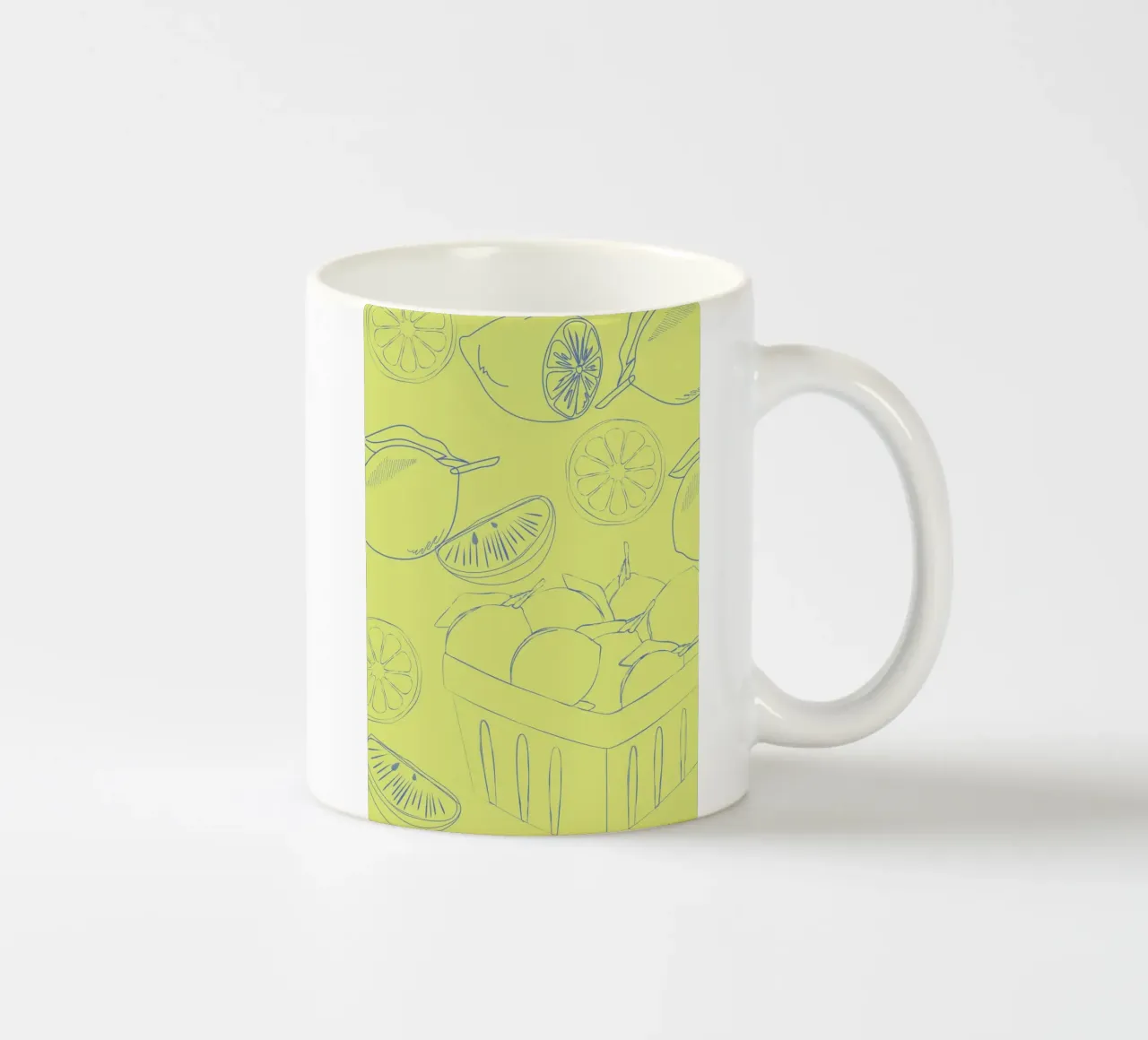 Fruit Basket tazza in ceramica da Sunday Brunches