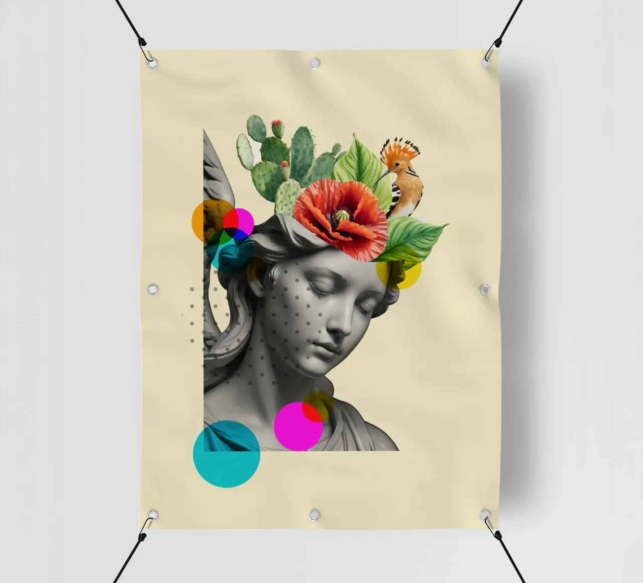 Botanical Muse telo in pvc da Indigo Rain