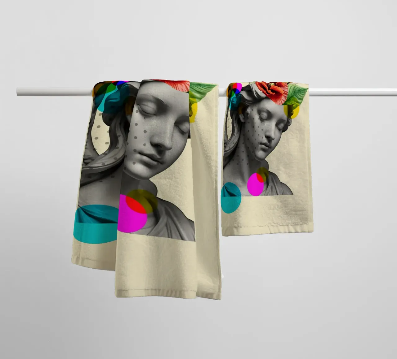 Botanical Muse asciugamano da bagno da Indigo Rain