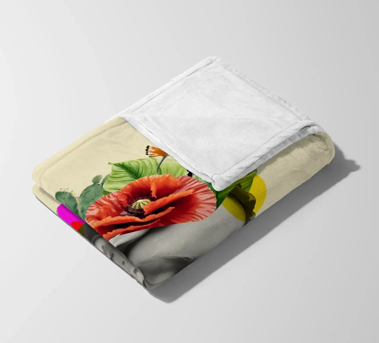 Botanical Muse coperta in pile da Indigo Rain