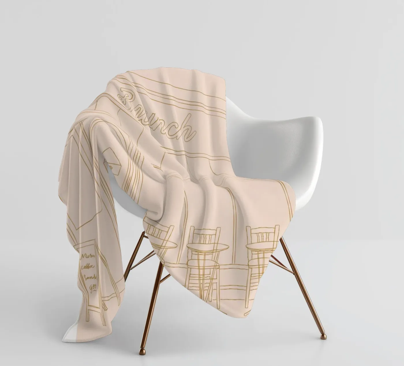 Brunching Fleecedecke von Sunday Brunches