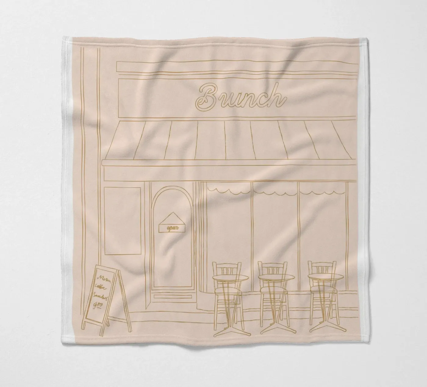 Brunching Fleecedecke von Sunday Brunches