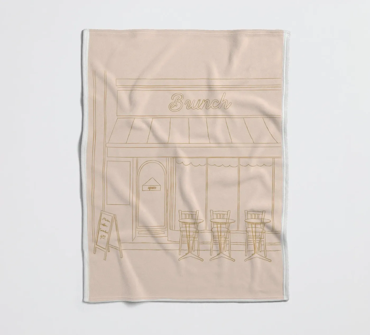 Brunching Fleecedecke von Sunday Brunches