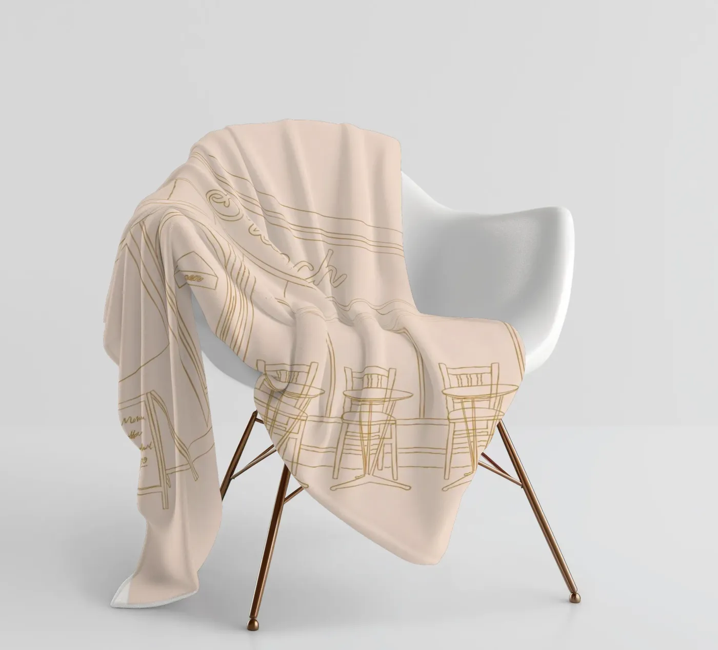 Brunching Fleecedecke von Sunday Brunches