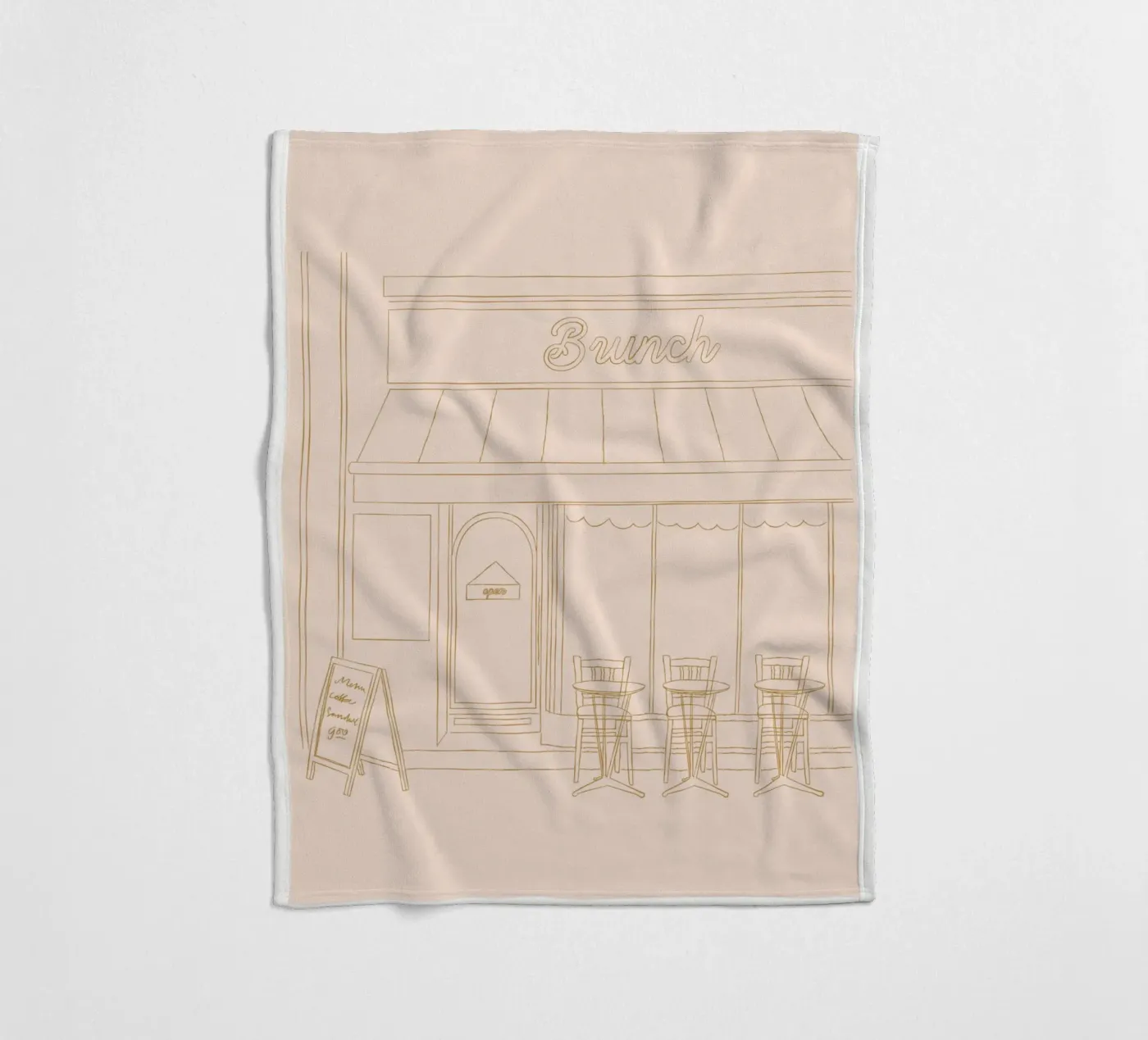 Brunching Fleecedecke von Sunday Brunches