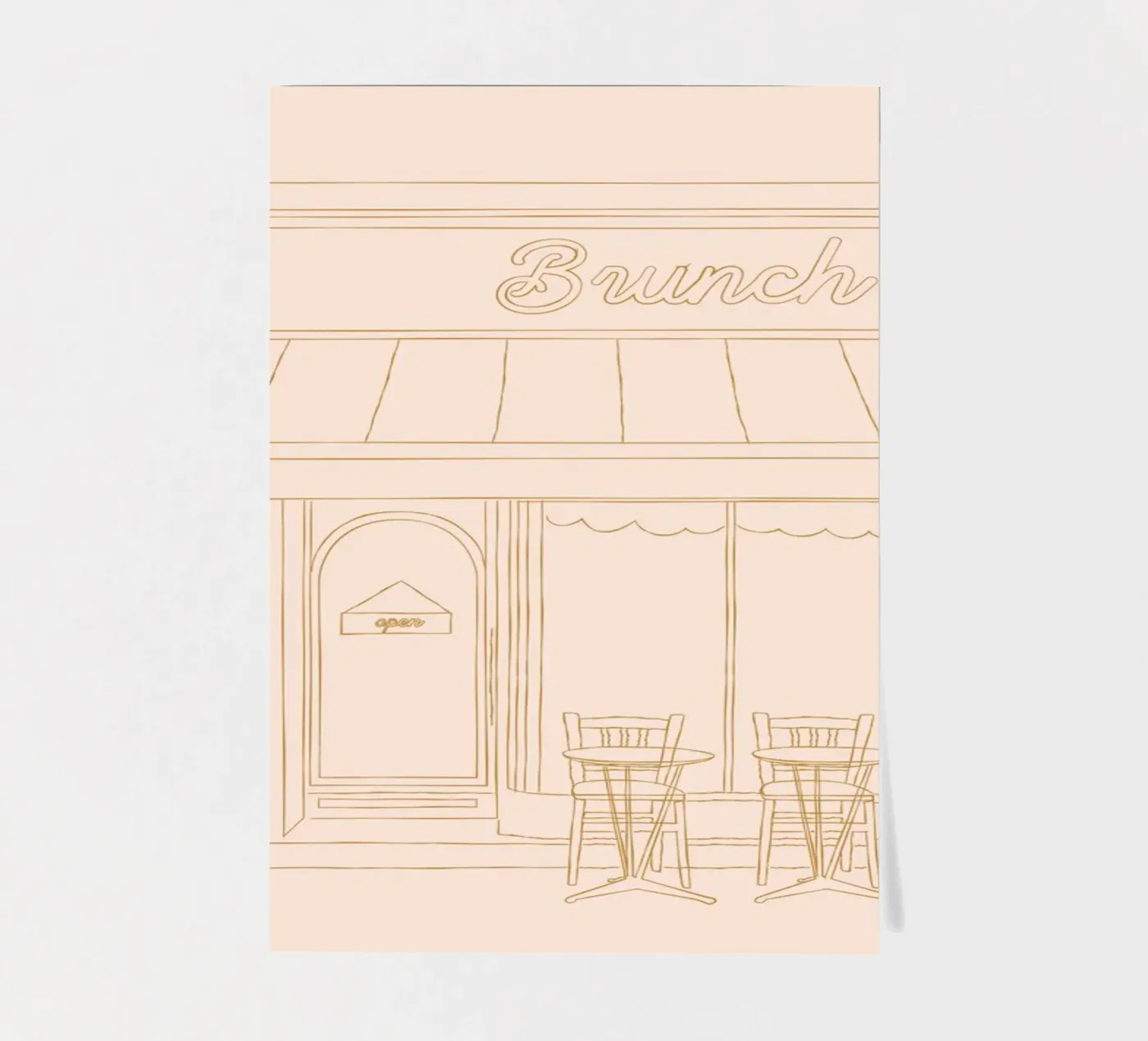 Brunching sticker sheet by Sunday Brunches