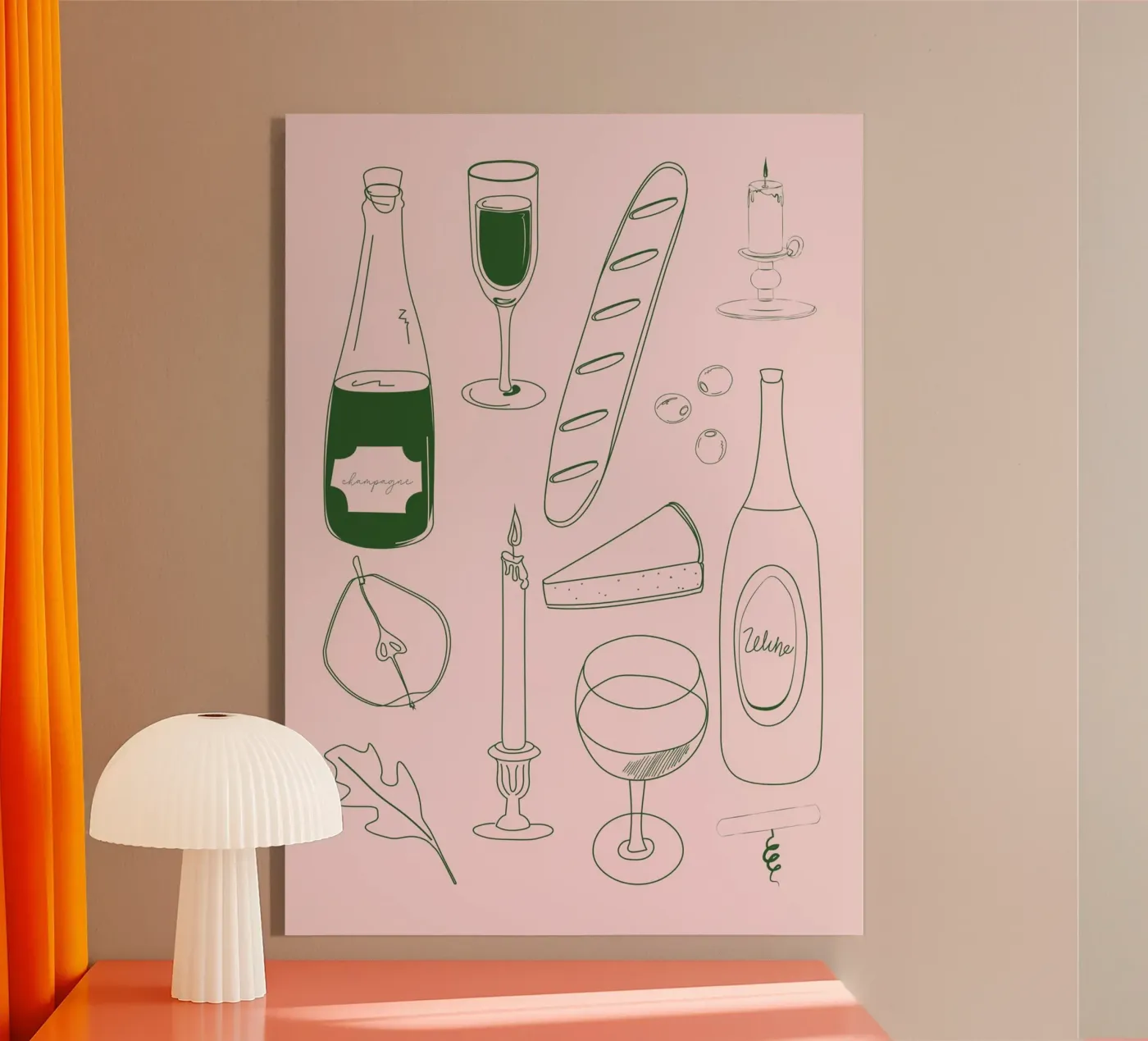 French Supper plexiglass da Sunday Brunches