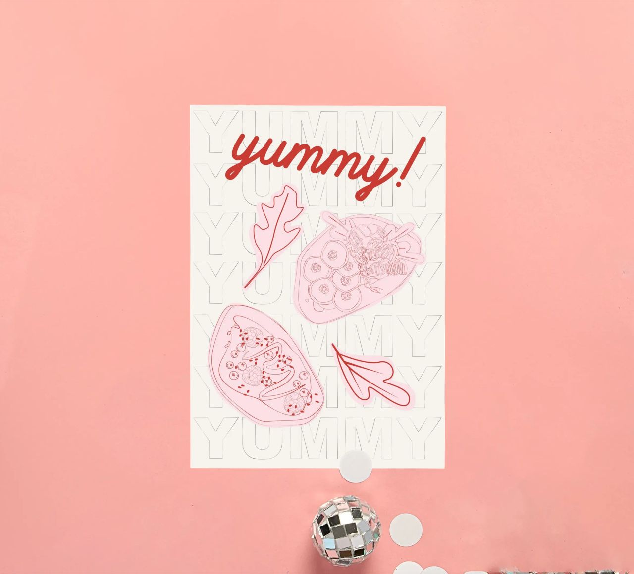 Yummy sticker by Sunday Brunches