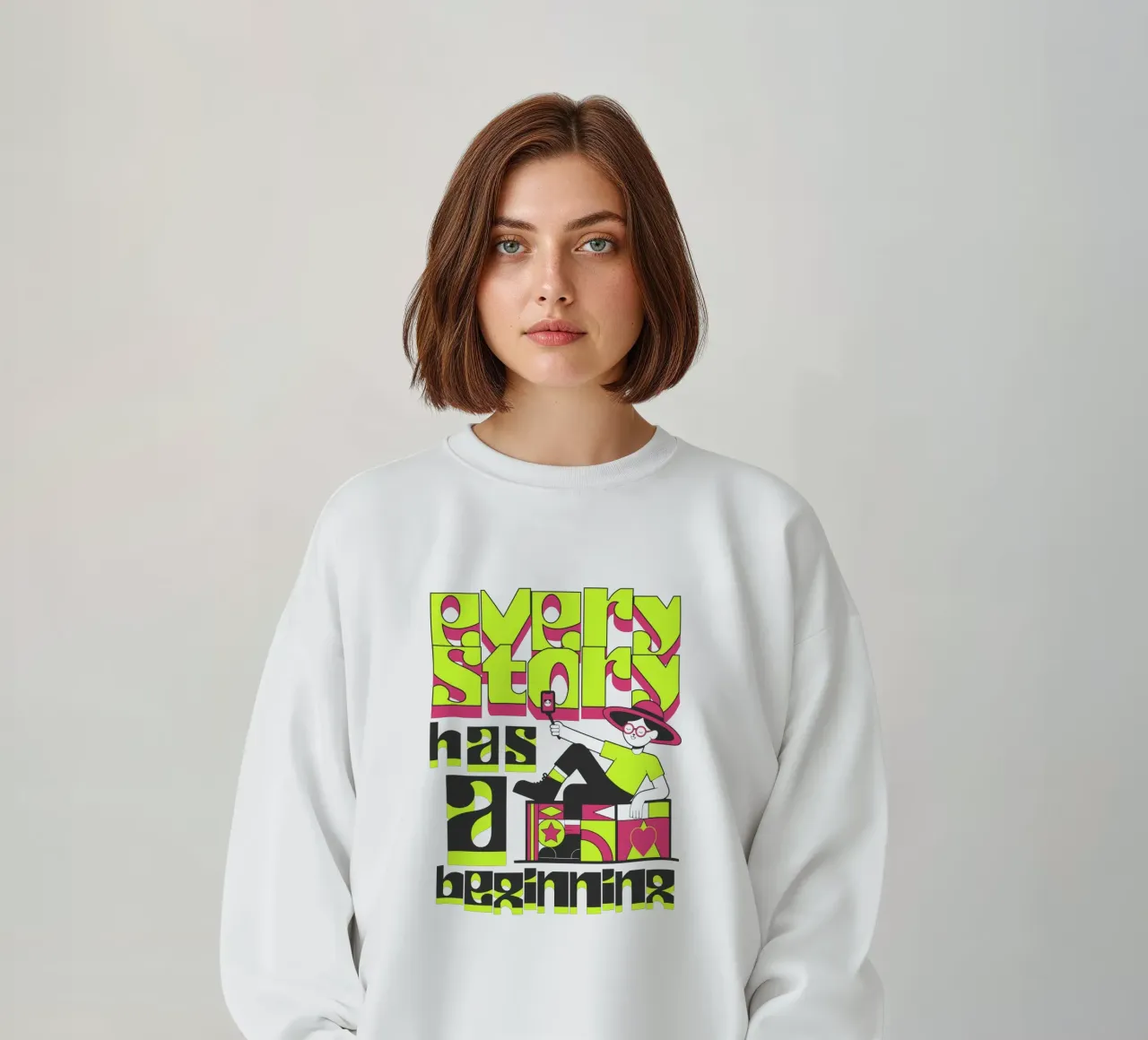 Every story has a beginning felpa da artelevenstudio