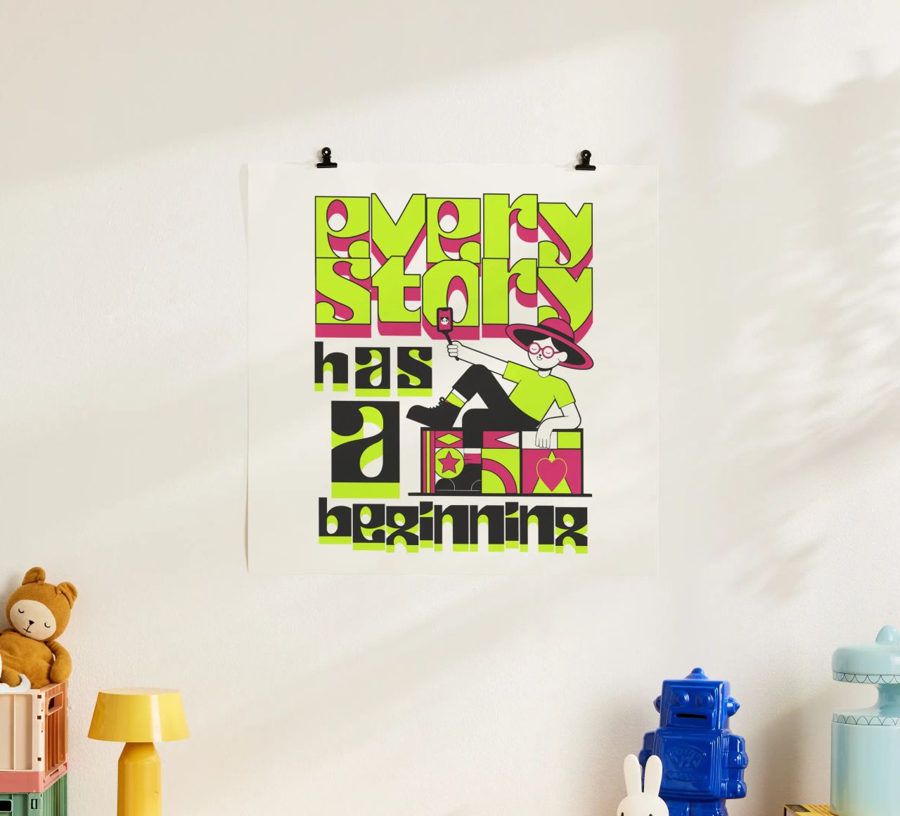 Every story has a beginning Hahnemühle von artelevenstudio