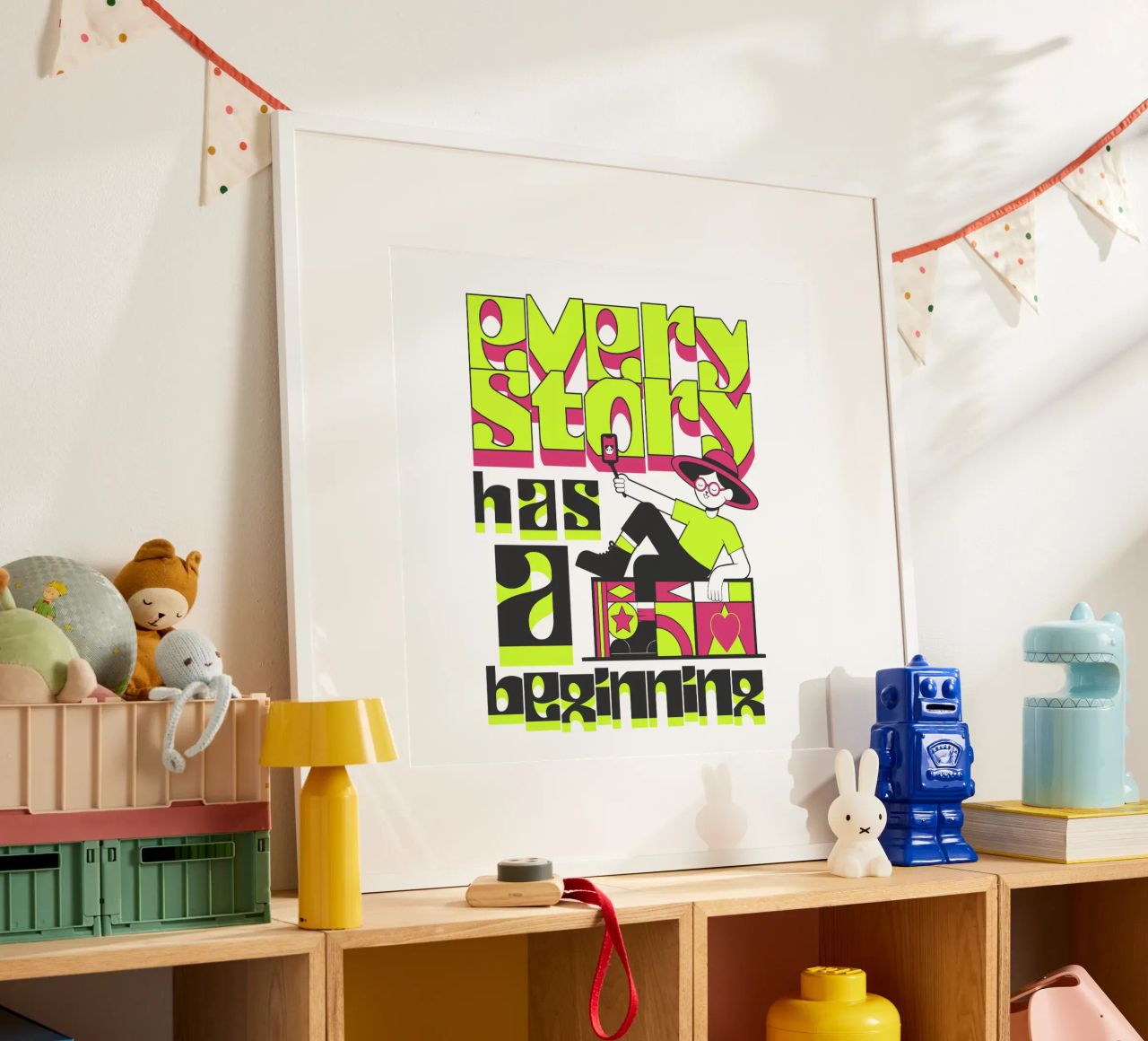 Every story has a beginning Hahnemühle von artelevenstudio