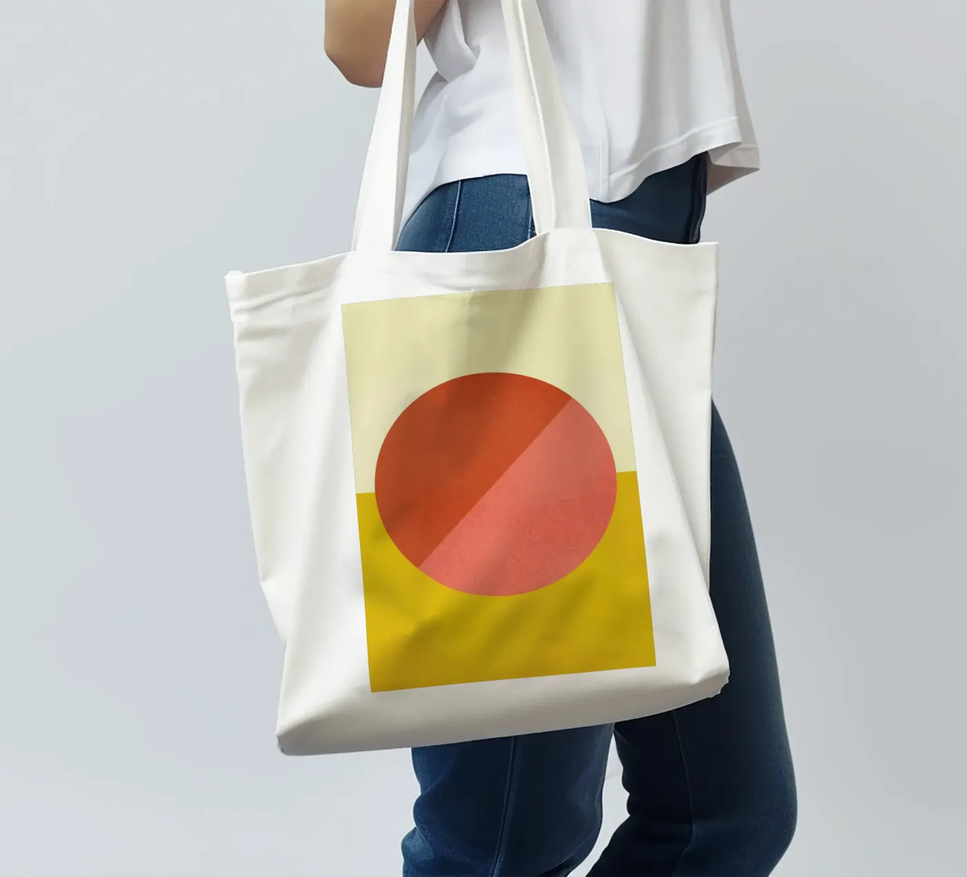 Halves tote bag by daylight design studio