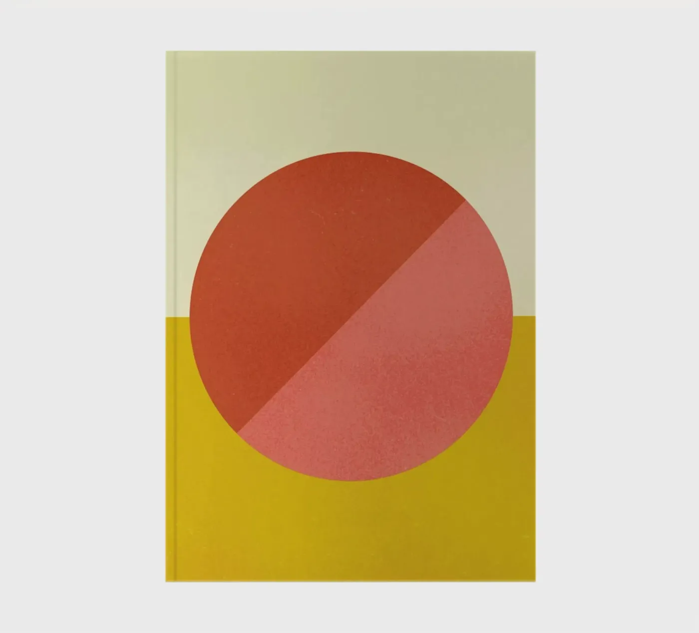 Halves Notizbuch von daylight design studio