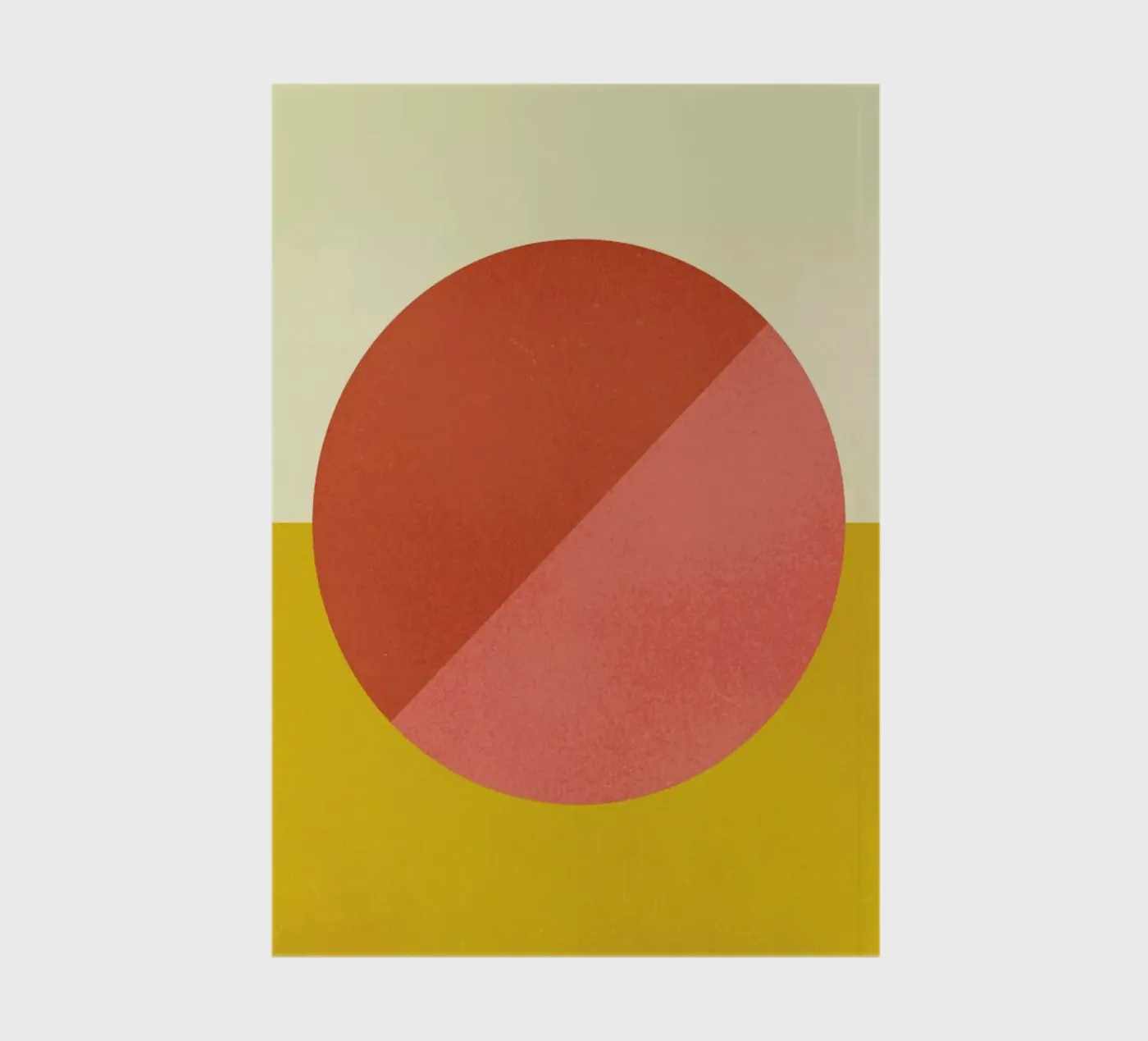 Halves Notizbuch von daylight design studio