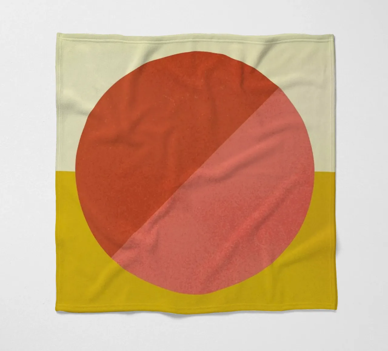 Halves Fleecedecke von daylight design studio