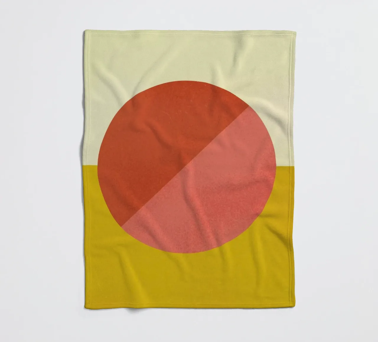 Halves Fleecedecke von daylight design studio